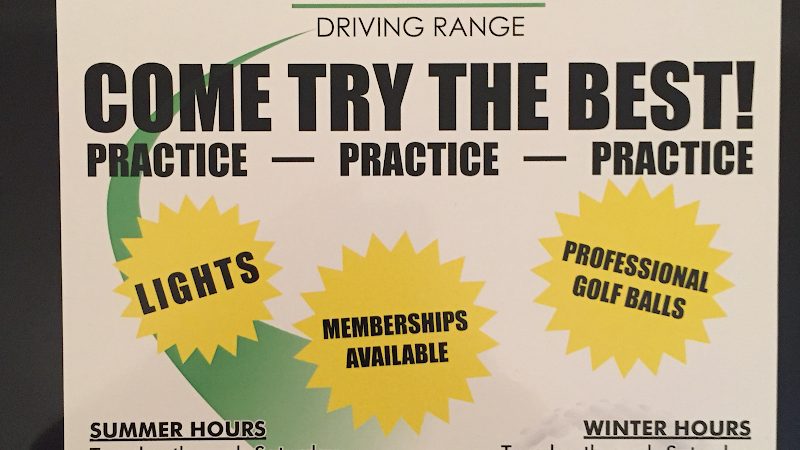 the TIN CUP Driving range